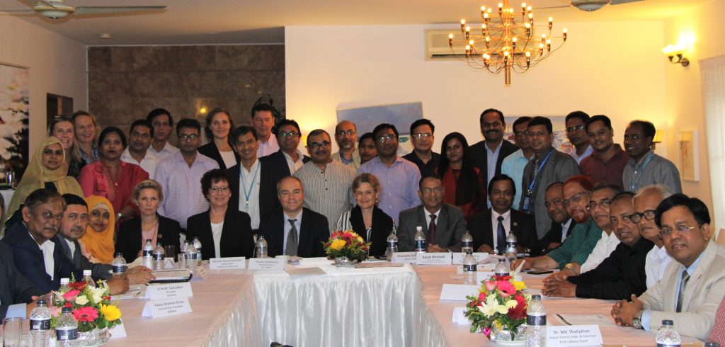News all parties represented at two Global Deal events in Dhaka Bangladesh